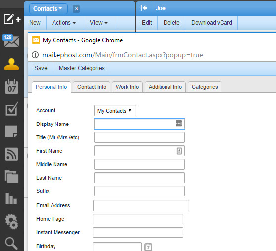 EPhost email add contact for whitelisting