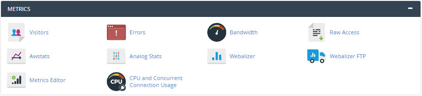 cPanel Metrics Stats