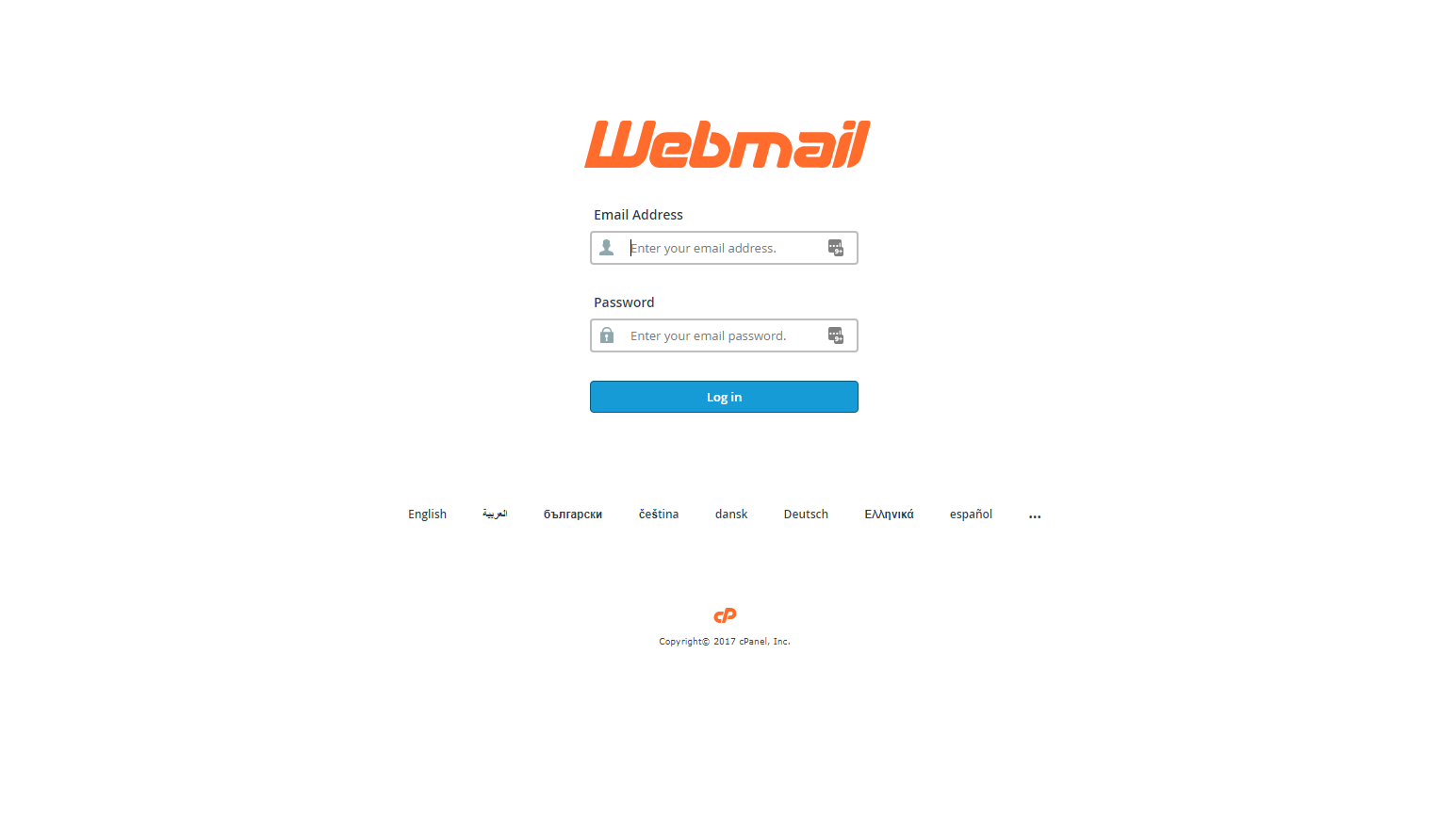 Linux Web mail Login